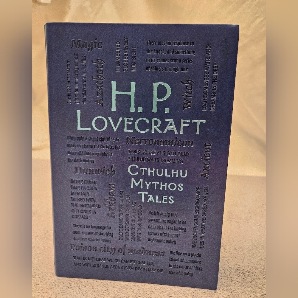 H.P. Lovecraft Cthulhu Mythos Tales Book, Brand New
